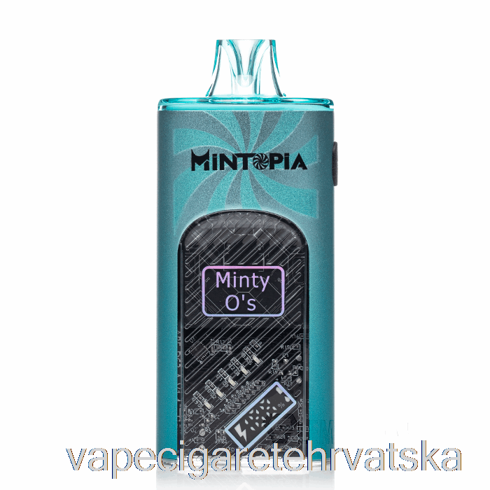 Vape Hrvatska Mintopia Turbo 9000 Disposable Minty Os